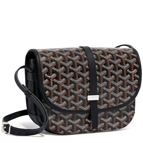 goyard belvedere bag black